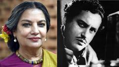 "He was very shy and I used to find him extremely attractive" - Shabana Azmi on the late Guru Dutt