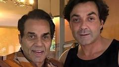 Dharmendra is a proud dad for his talented son Bobby Deol's exceptional performance in 'Animal' Thumbnail