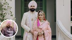 Former Indian cricketer Navjot Singh Sidhu expresses 'A Cup of Joy' as his son ties the knot in marriage