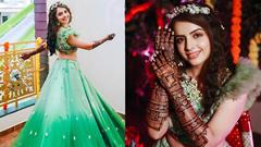 Actress Shrenu Parikh shares glimpses of her mehendi ceremony