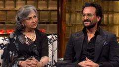 KWK 8: Sharmila Tagore reveals Saif 'asked the air hostess out & they went off somewhere' during college days Thumbnail