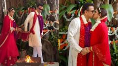 Ronit Roy & Neelam Bose remarry marking 20th wedding anniversary: From vow renewal to intimate rituals Thumbnail
