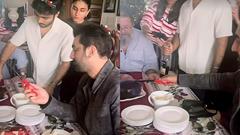 Ranbir Kapoor lights up christmas: Viral video captures fiery cake-cutting fun Thumbnail