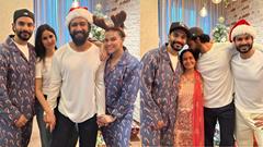 Vicky-Katrina and their family make for Neha Dhupia's 'very merry bunch for life' in inside Christmas pics