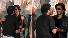Shah Rukh Khan's sweet gesture towards a fan steals the show at 'Dunki' success meet - WATCH Thumbnail