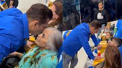 Salman Khan's heartwarming CCL appearance: Planting kisses at mom's forehead to jamming with nephew - VIDEO Thumbnail