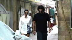 Arjun Kapoor visits to Malaika Arora's family home for Easter