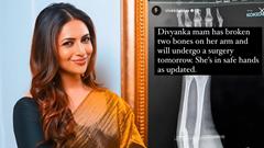 Divyanka Tripathi to undergo surgery following an accident, husband Vivek Dahiya confirms Thumbnail