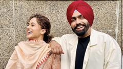 Ammy Virk & Taapsee Pannu are rumored to be romancing each other in the upcoming film 'Khel Khel Mein’