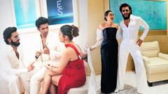INSIDE Ranveer Singh's goofy moments with Karisma Kapoor and friendly chatter with Babil Khan, Sanya Malhotra