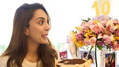 Kiara Advani gives a peek at her celebration on marking 10 years in the industry - CHECK OUT Thumbnail