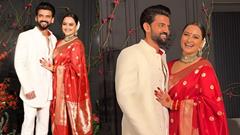 Sonakshi Sinha and Zaheer Iqbal make their first appearance as Mr. and Mrs. in dazzling ethnic attire- WATCH Thumbnail