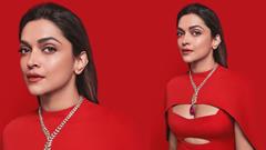 Deepika Padukone's blood-red dress look ignites the gram - Take cues for subtle makeup that does the talking Thumbnail
