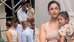 Alia Bhatt, Ranbir along with Raha visit their new home; the little one's expressions steal the show - WATCH Thumbnail