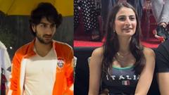 Palak Tiwari cheers for rumored boyfriend Ibrahim Ali Khan during his football match- What's cooking? - PICS Thumbnail