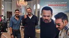 Ajay Devgn wraps up 'Singham Again' on 13 years of 'Singham'; Rohit Shetty shares endearing celebratory post Thumbnail