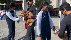 Paris Olympics 2024: PV Sindhu finds a furry friend in Ram Charan's poodle Rhyme; watch adorable video Thumbnail