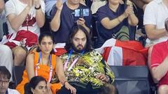Newlyweds Anant Ambani and Radhika Merchant enjoy the Paris 2024 Olympics alongside Mukesh and Isha Ambani Thumbnail
