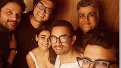 Have a look at that UNSEEN picture of Aamir Khan alongside his son Junaid Khan, Jaideep Ahlawat, and others Thumbnail