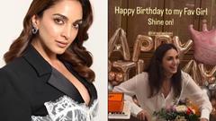 Kiara Advani radiates happiness as she celebrates her birthday with friends, cutting a cake in a viral video Thumbnail