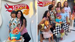 Natasa Stankovic throws a heartwarming birthday bash for son Agastya in Serbia—See the Pictures Thumbnail