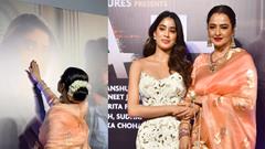 Janhvi Kapoor & Rekha's tender moment at 'Ulajh' premiere melt hearts; fans recall her bond with late Sridevi Thumbnail