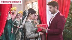 Yeh Rishta Kya Kehlata Hai: Armaan hands bridal dress to Abhira with an emotional farewell Thumbnail