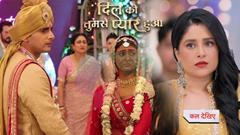 Dil Ko Tumse Pyaar Hua: Lavanya is shocked to see Chirag and Deepika as groom and bride Thumbnail