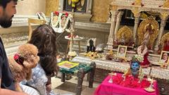 Ram Charan and Upasana share sweet Janmashtami pics with daughter Klin Kaara and Rhyme Thumbnail