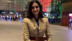 Sonam Kapoor slays in tan-brown suit at the airport; exudes boss lady vibes Thumbnail