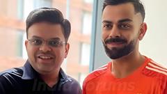 Virat Kohli extends his warm wishes to new Chairman of ICC Jay Shah Thumbnail