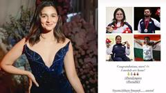 Alia Bhatt Hails Indian Athletes at Paralympics 2024, 