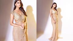 Golden Girl Suhana Khan: Still Wrapped Up in Last Year's Saree And So Are We Thumbnail