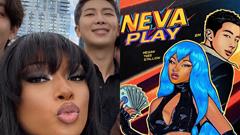 BTS leader RM and Megan The Stallion to release 'Neva Play' this week; fans declare it 'Collab Of The Year' Thumbnail