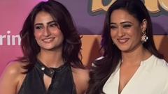 Mother-daughter duo Shweta and Palak Tiwari totally rocked their style at Ananya Panday's Call Me Bae premiere Thumbnail