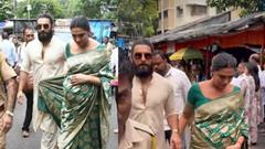 Deepika and Ranveer visit Siddhivinayak temple to seek blessings ahead of her due date Thumbnail