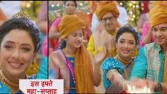 Anupamaa: Anupama and Anuj return to their classic look for Ganesh Chaturthi celebration Thumbnail