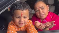 Bharti Singh and her son Gola's sweet moment with the paparazzi is absolutely adorable; WATCH VIDEO Thumbnail