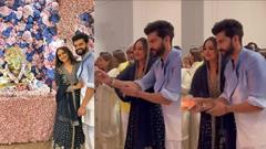 Sonakshi Sinha and Zaheer Iqbal Celebrate First Ganesh Chaturthi Post-Wedding Thumbnail