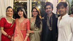 BB 17 reunion: Samarth, Abhishek, Ayesha and Khanzaadi gather at Ankita's place for the Ganpati aarti Thumbnail