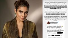 Raveena Tandon's fan reassures her after apology: 'You are still my favorite' despite panic incident in London Thumbnail