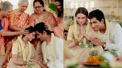 Aditi Rao Hydari drops FIRST GLIMPSE of her wedding pictures with Siddharth: Dreamy is the word Thumbnail