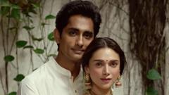 Siddharth reveals '90% of the words he speaks to Aditi Rao Hydari are sorry'; click to know the remaining 10% Thumbnail