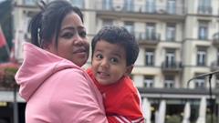 Bharti Singh Shares PICS With Son Gola From Switzerland Vacay: Nakuul Mehta and Aly Goni Reacts Thumbnail