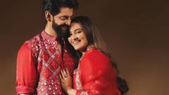 Sonakshi Sinha twins in red with her hubby Zaheer in latest pics; says,