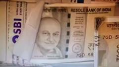 Anupam Kher on fake currency notes instead of Gandhi; the actor reacts Thumbnail