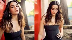 Alia Bhatt knows her style game to a T and her black corset layered with bralette look is a proof Thumbnail