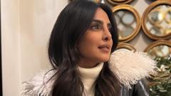 Priyanka Chopra stuns fans with her 'glam look' in a black furry overcoat; See PICS Thumbnail