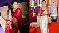 Sherlyn Chopra seeks blessings from Rani Mukerji at Sindoor Khela; leaves paps screaming - WATCH Thumbnail