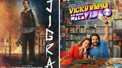 Jigra vs Vicky Vidya Ka Woh Wala Video: Triptii's Film Leads Over Alia Bhatt’s Jigra at Box Office on Day 2 Thumbnail